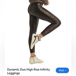 Koral Lustrous Dynamic duo high rise panel camo leggings. New with tags.